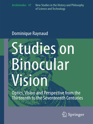 cover image of Studies on Binocular Vision